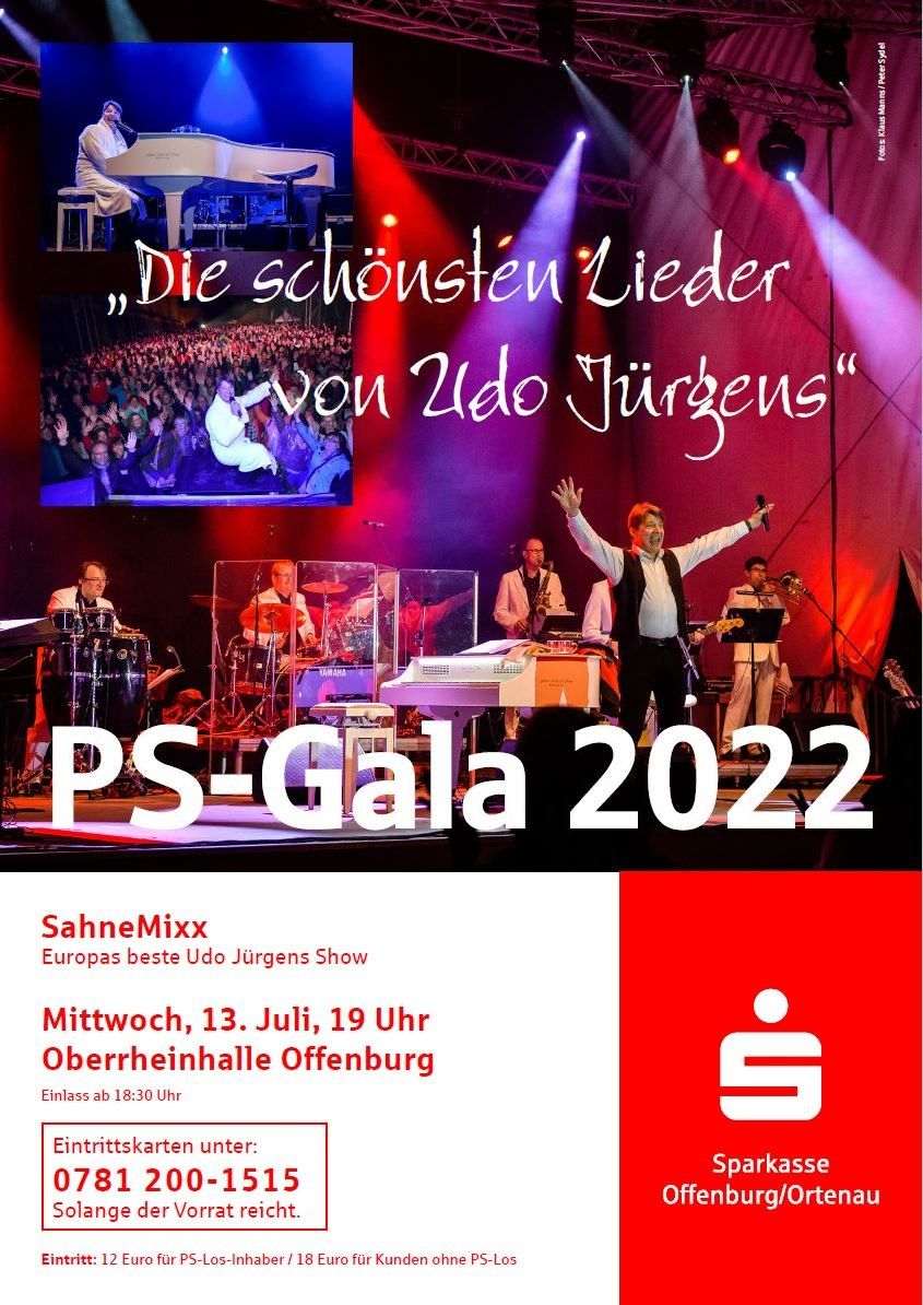 Plakat der PS-Gala 2022
